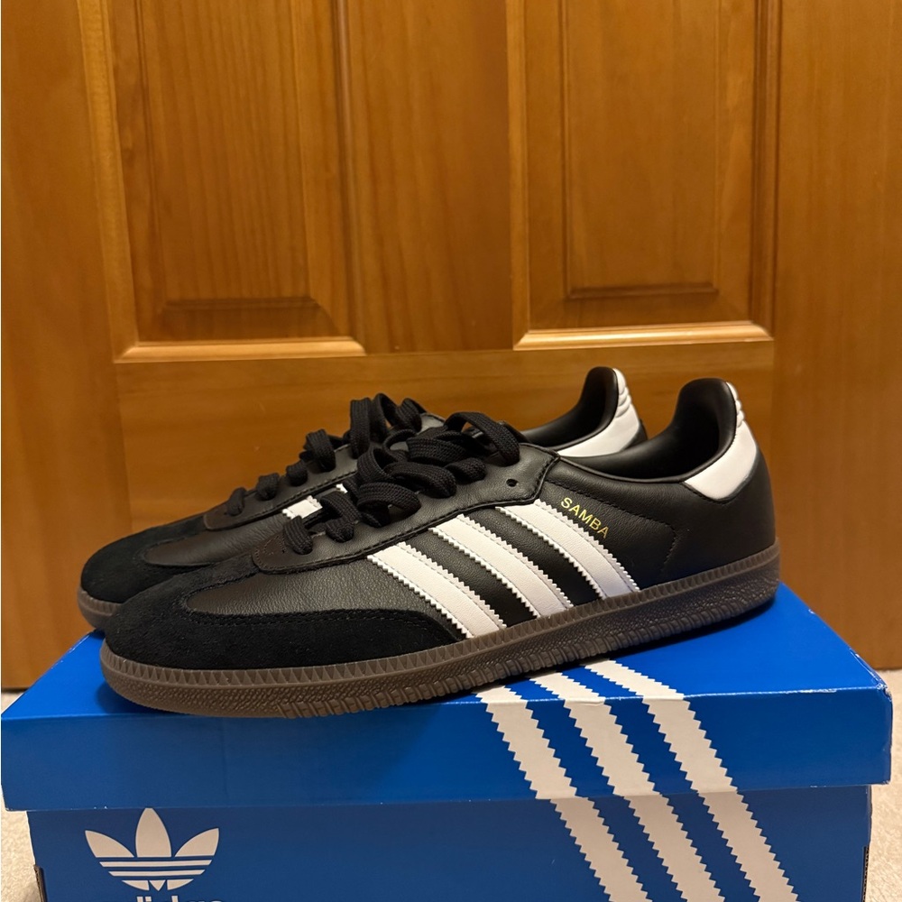 Adidas Samba Black and White Sneakers